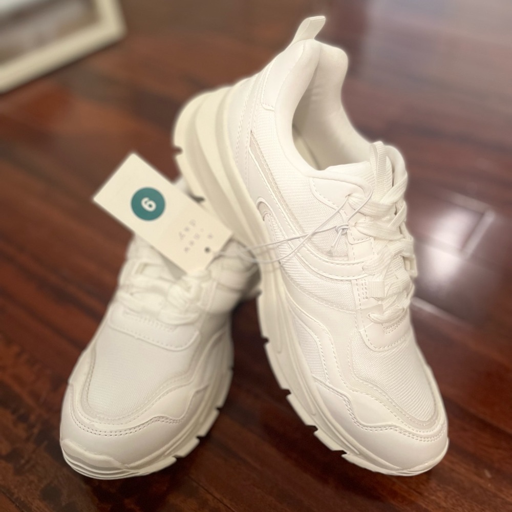 Women's Indigo Sneakers - A New Day™ color: White size: 9